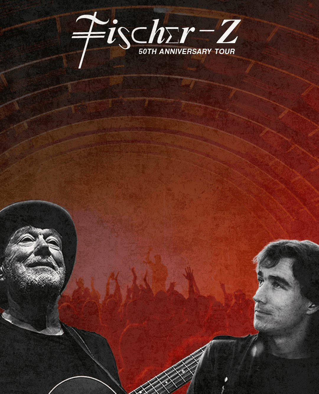Fischer-Z 50th Anniversary Tour artwork